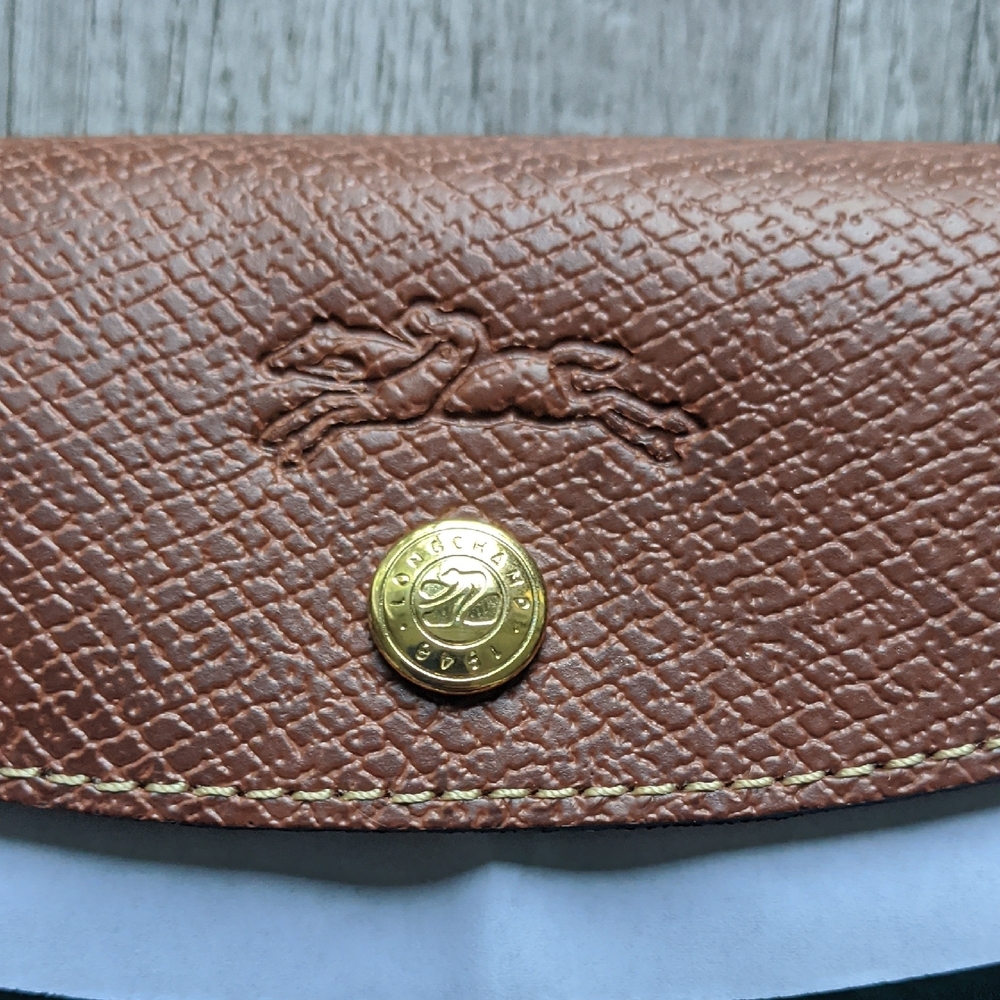 Longchamp Green and Brown Shoulder Bag - Picture 4 of 9